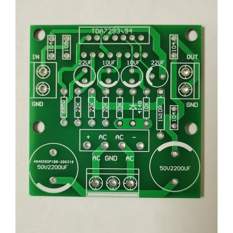 TDA7293 7294 Subwoofer Single Channel 85W High Power Amplifier Circuit ...