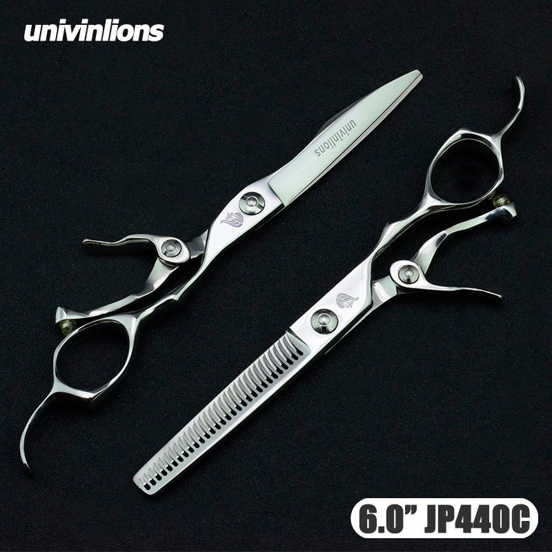 219 6 Barber Razor Blade Haircut Scissors Hair Cutting Scissors Kit