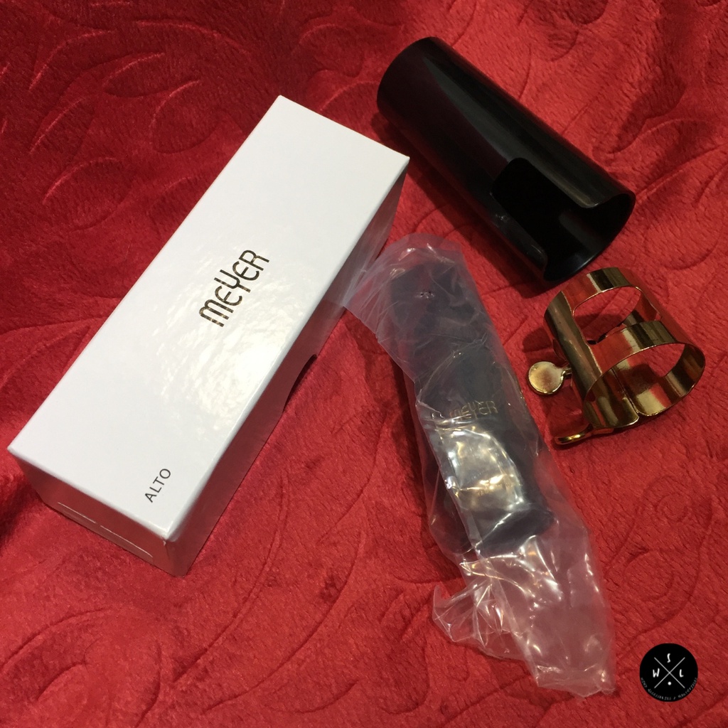BRAND NEW Meyer 6M Hard Rubber Alto Saxophone Mouthpiece with FREE