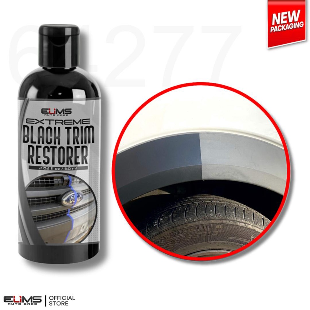 S815 ELIMS Trim Restorer 60ml Restore Faded Plastics, Leather, Rubber