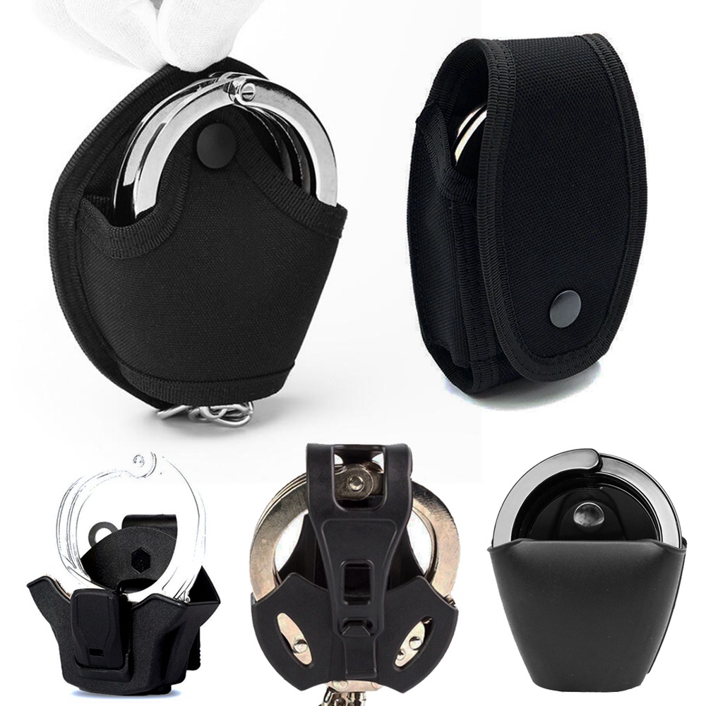 Tactical Professional Police Handcuff Holster Open Top Shackles Cover