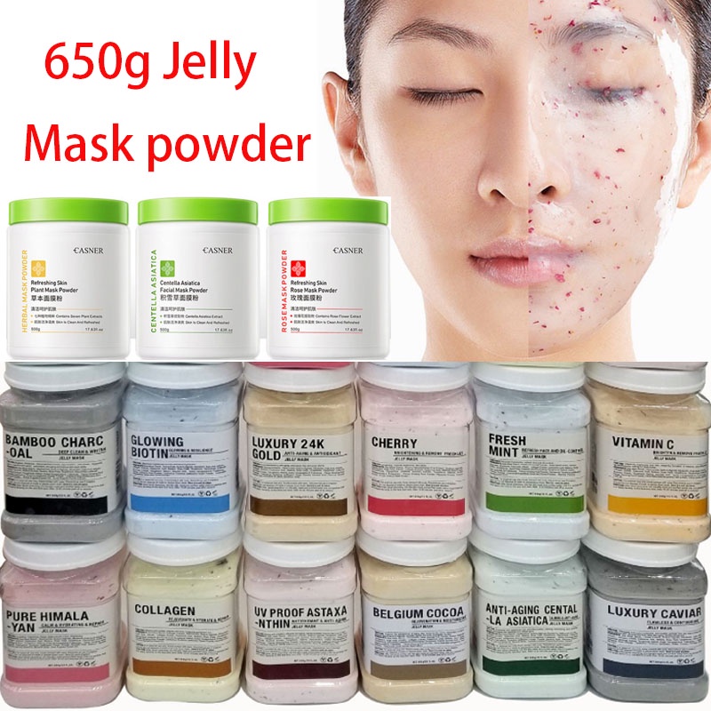 Skincare650g Arbutin Rose Jelly Mask Powder DIY Hydrojelly Masks Peel