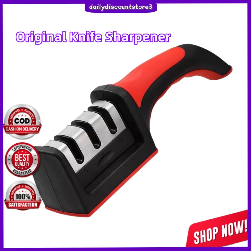 Dds Original Knife Sharpener 3 Stages Professional Kitchen Sharpening Stone Grinder Knives