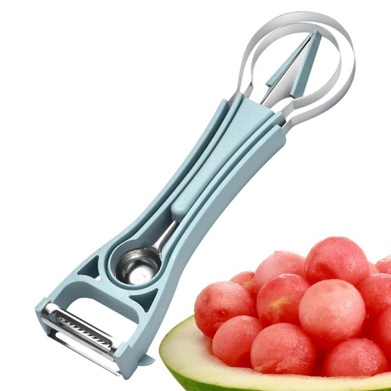 ⚡Fruit Carving Tool Set Double Sided Watermelon Cutter Fruit Carving ...