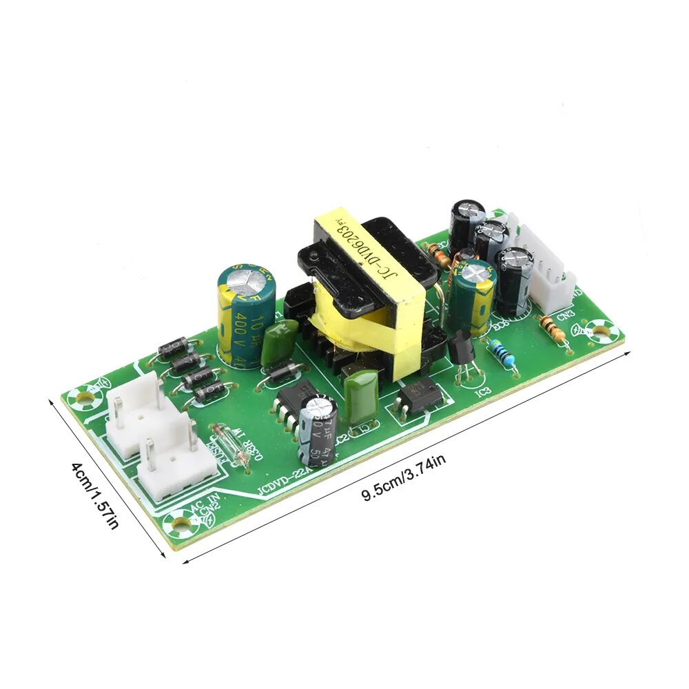 DVD Universal Power Supply Board EVD Switching Power Supply +5V +12V