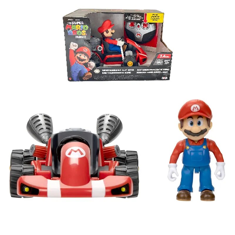 Jakks Original The Super Mario Bros. Movie Game Mario Super Smash ...