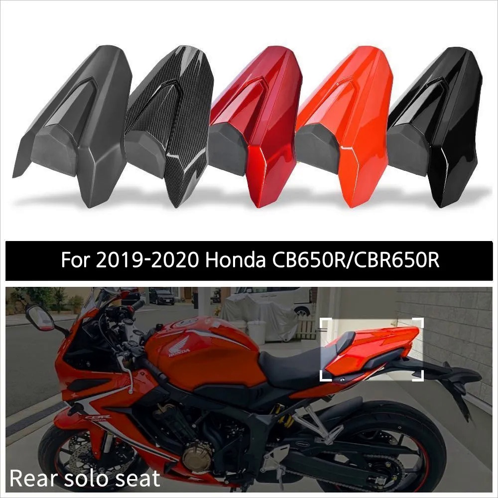 RUM CB650R CBR650R Rear Solo Seat Cowl Cover 2019 2020 Honda CBR CB 650R Passenger Hump Fairing