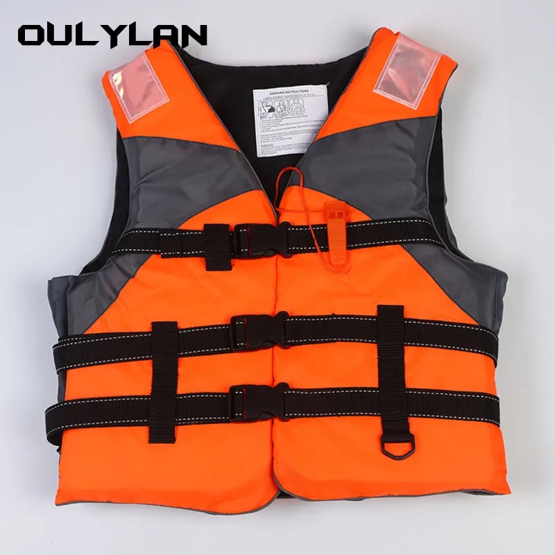 ☀Oulylan Swimming Outdoor Adult Safety Boating Life Vest Puddle Jumper ...