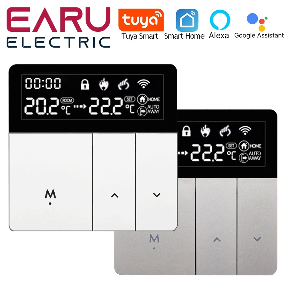 Tuya WiFi Smart Thermostat Electric Floor Heating TRV Water Gas Boiler