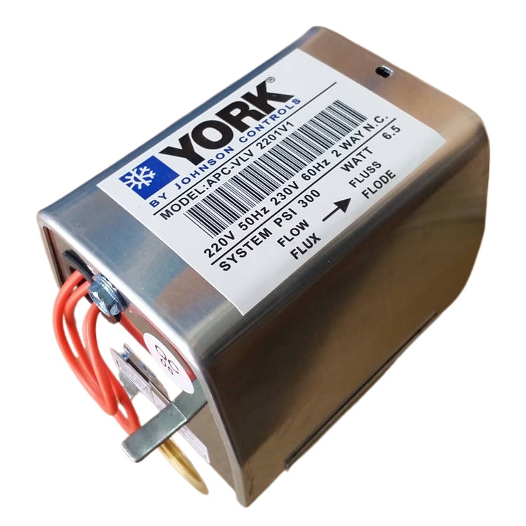York electric twoway valve central air conditioning solenoid valve fan coil electric valve DN20