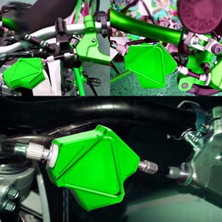 blue kawasaki dirt bike