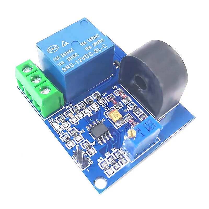 DC12V 05A overcurrent protection sensor module AC current detection