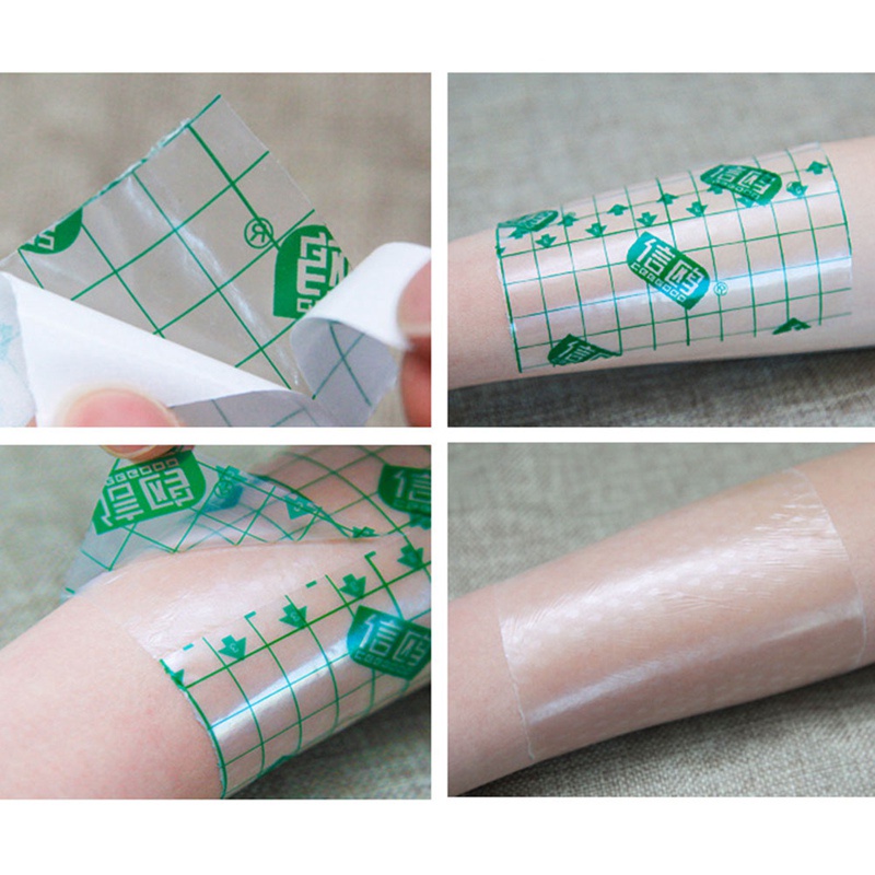 Medical bandaids⊙☄№Transparent Tape PU film Adhesive Plaster