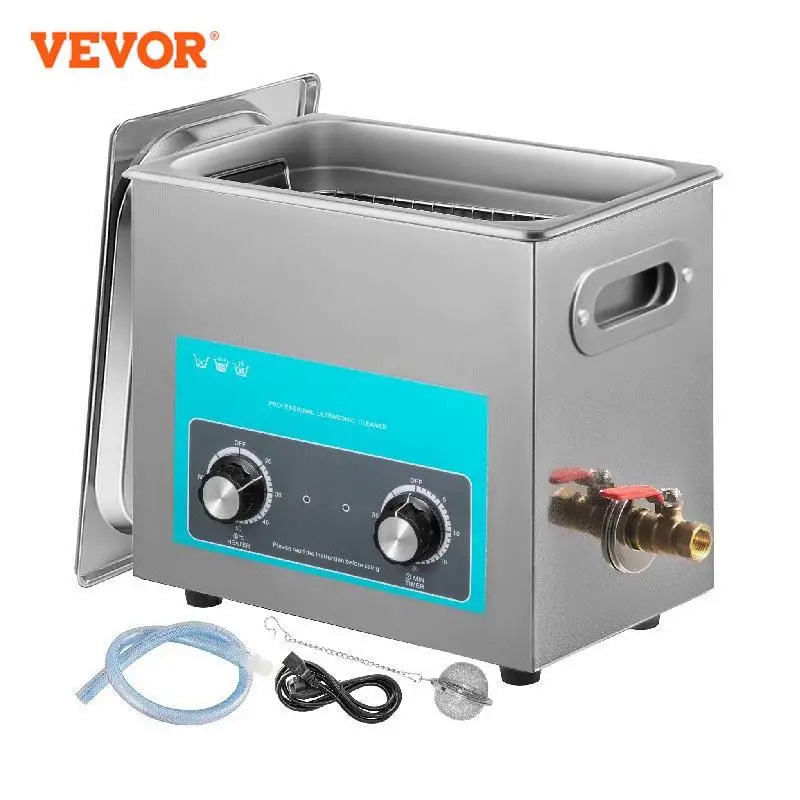 VEVOR 6L Electric Ultrasonic Cleaner Portable Washing Machine Lave