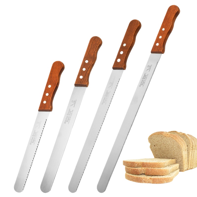 Kitchen knives 10/ Inch Best Serrated Bread Knife Cake Cutting Knife