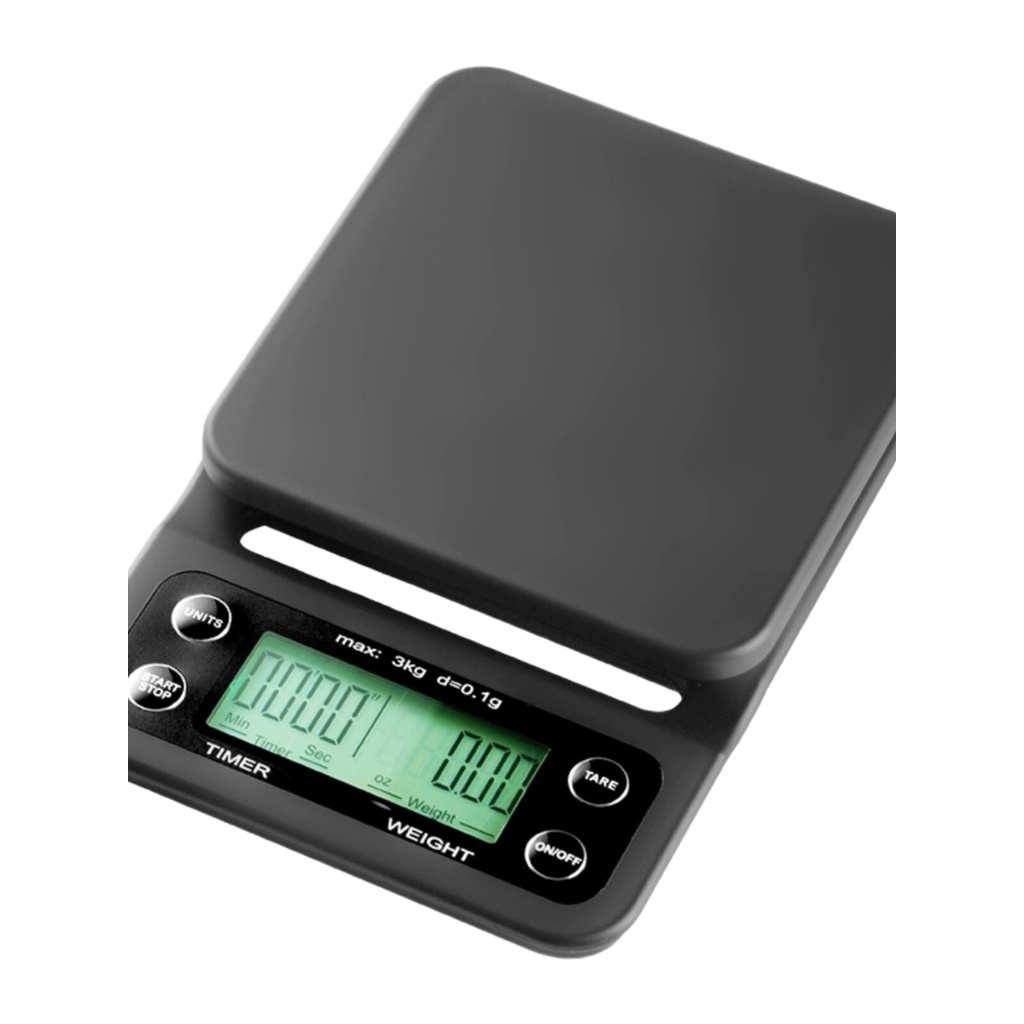 Handbrewed coffee pot scale, coffee bean weighing, coffee scale