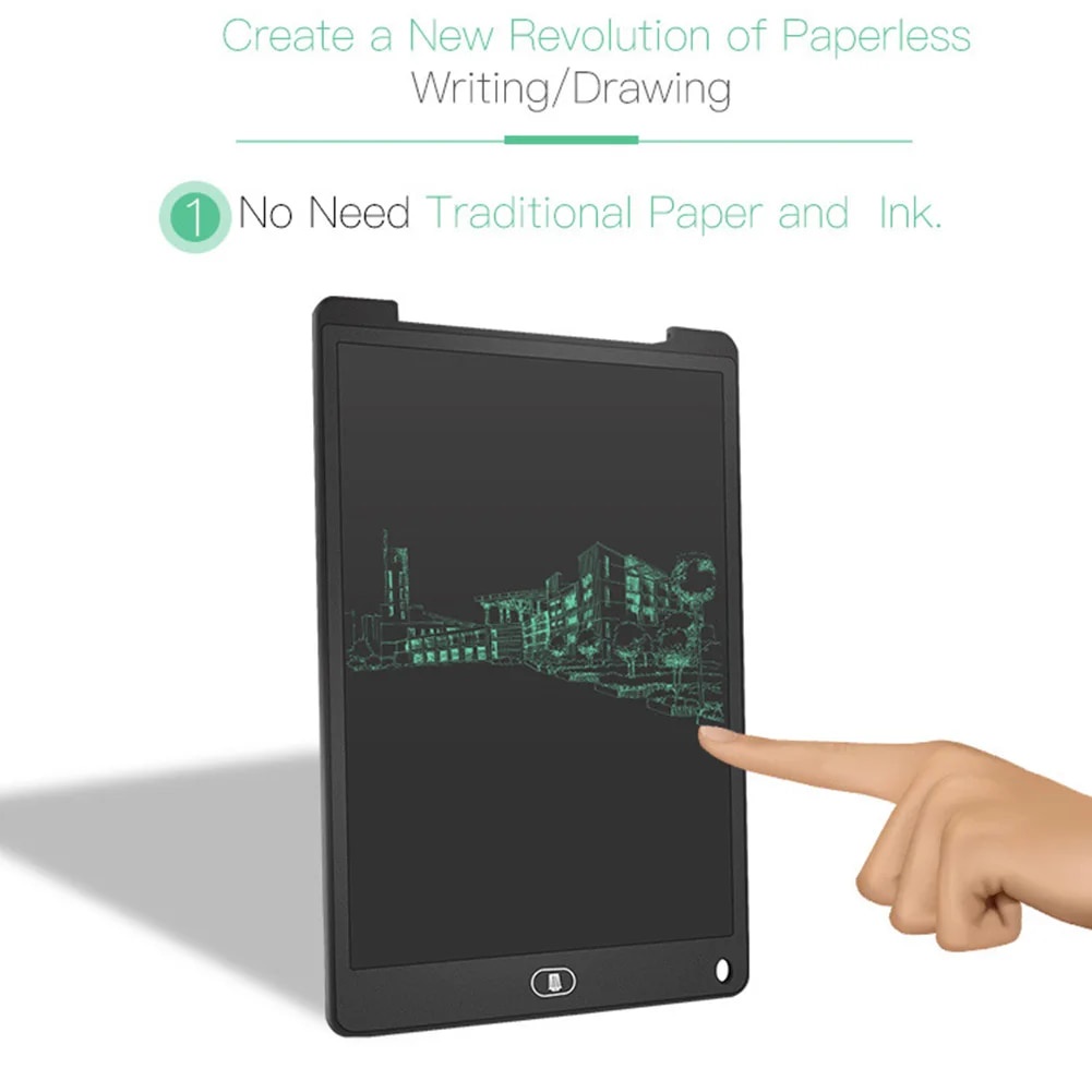 Portable 12 inch LCD Writing Tablet Portable Electronic Tablet Board ...