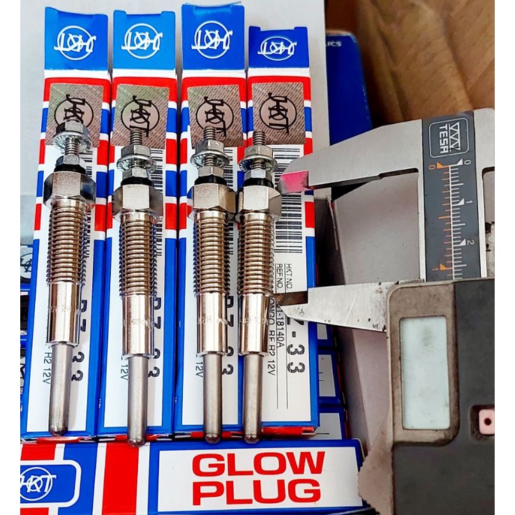 PZ-33 GLOW PLUG FOR MAZDA B2200, R2, KIA BESTA 2.7, RF JKT/KITAHARA ...