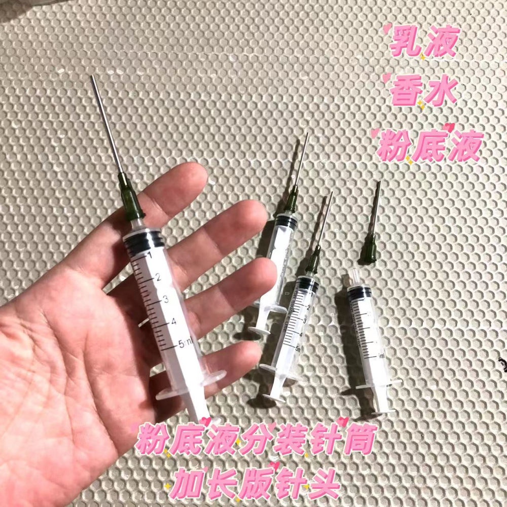 Foundation Sub-Packing Syringe Extended Needle Perfume Skin Care ...