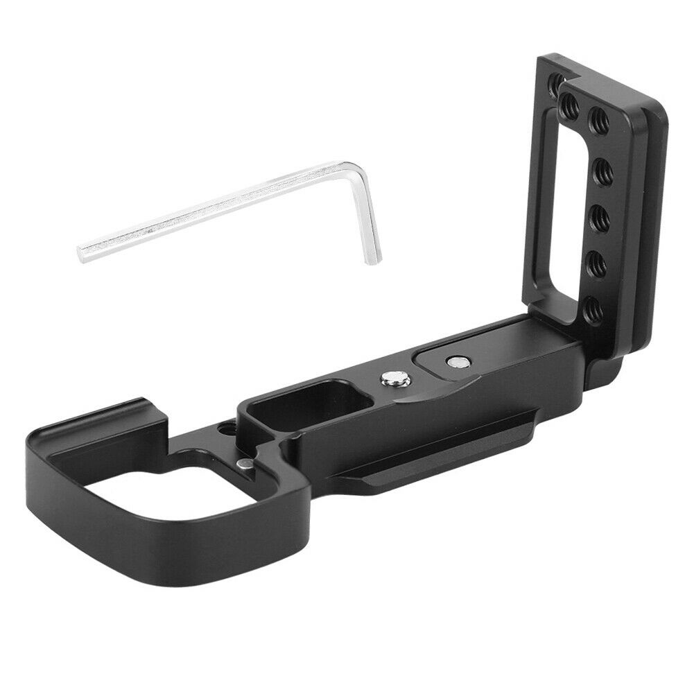 Quick Release Vlog L Plate Bracket Holder Hand Grip For Sony A6000 