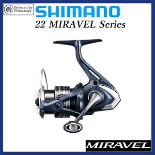2022 Original SHIMANO MIRAVEL 2500S C3000HG 4000XG C5000XG 5+1BB 5.0:1  6.2:1 AR-C Metal Spool Saltwater Fishing Spinning Reels