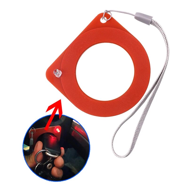 ☍Car Key ECU Induction Testing Tool Fast Checking Chip Red Immobiliser