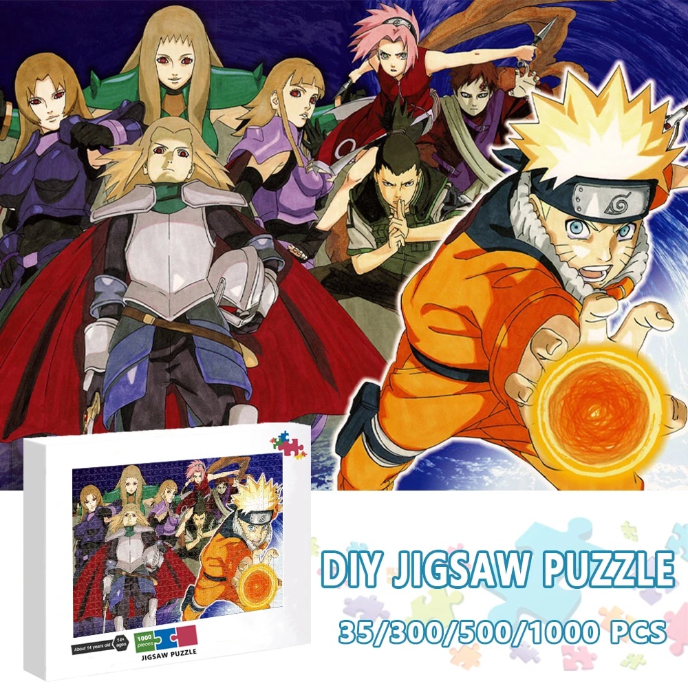Naruto Character Kakashi 1000 Pieces Jigsaw Puzzles Classic Bandai