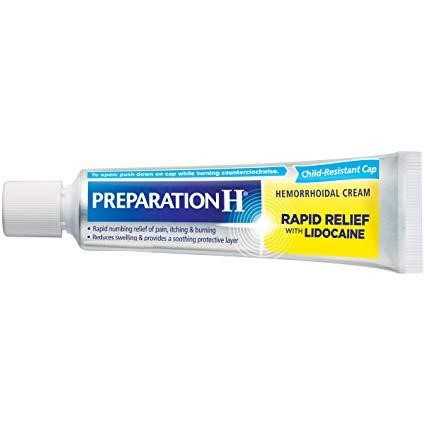 Preparation H Rapid Relief Hemorrhoid Symptom Treatment Cream 28g ...