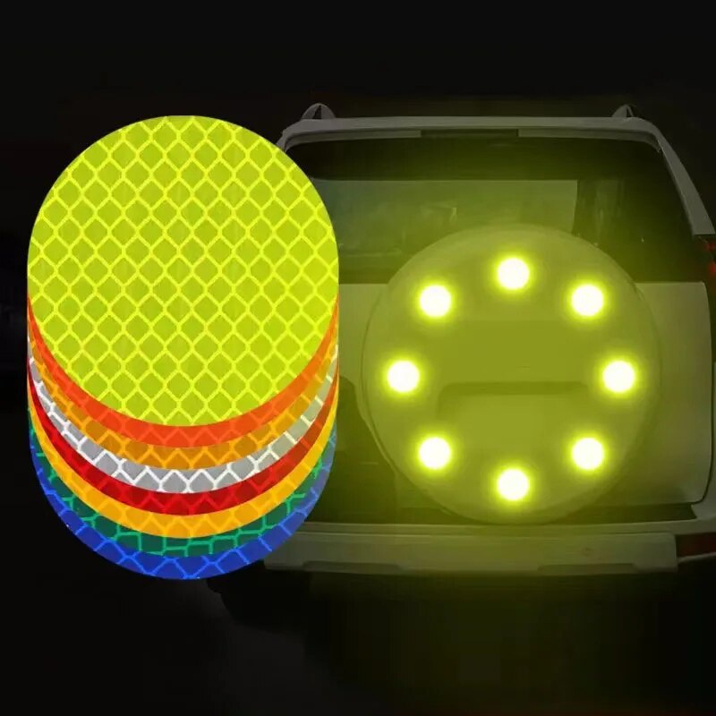 Reflective Warning Sticker Strip Tape Secure Reflector Stickers Decals ...