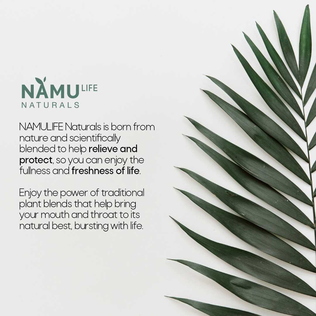 NAMULIFE Naturals Fahthalaijone + Zinc Super Mouth Spray [Sore Throat