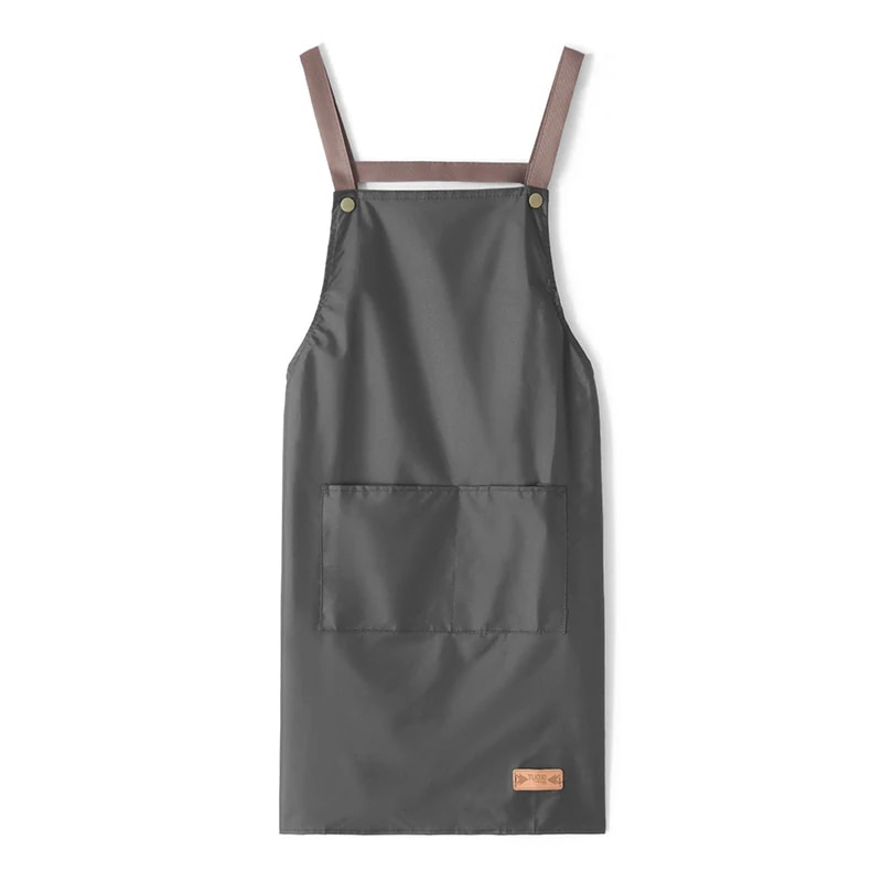 ☜Professional Chef Apron Cooking Aprons with Pockets Water Oil