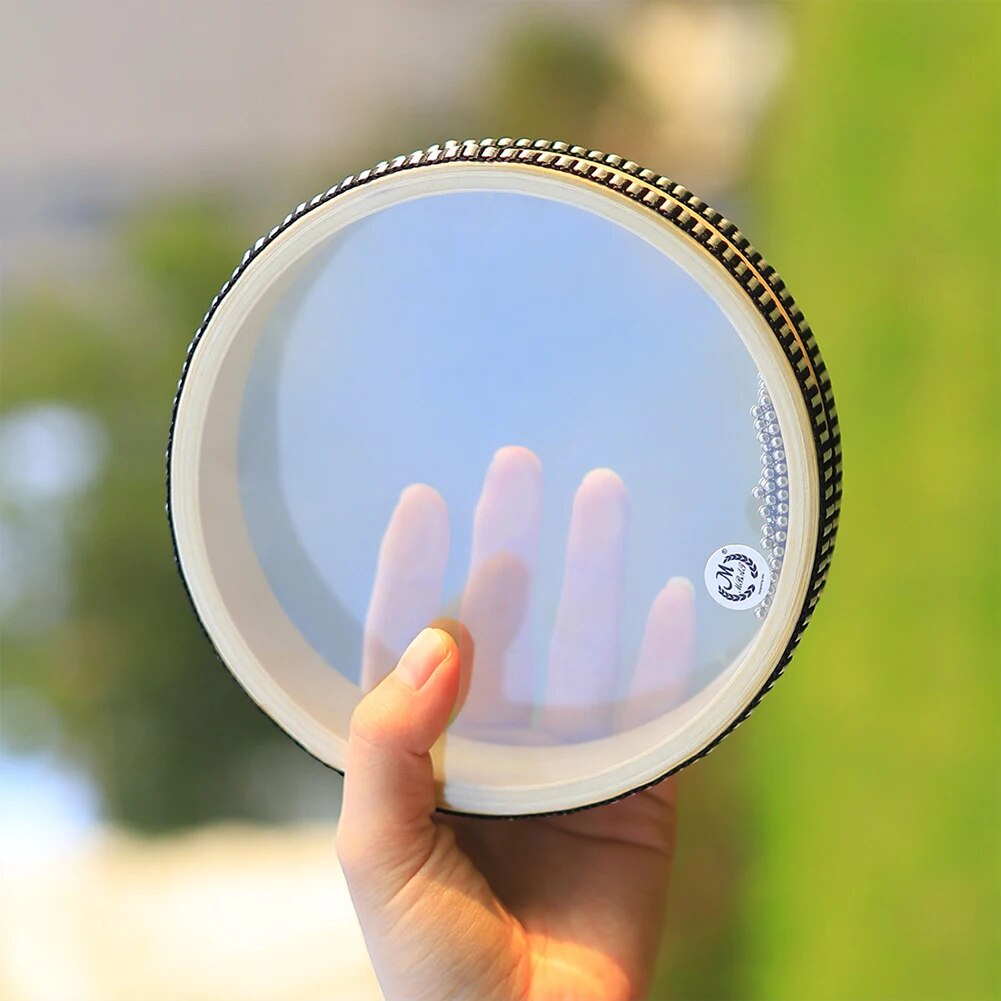 Ocean Drum Sound Effect Billow Drum with Balls Kids Drum Transparent
