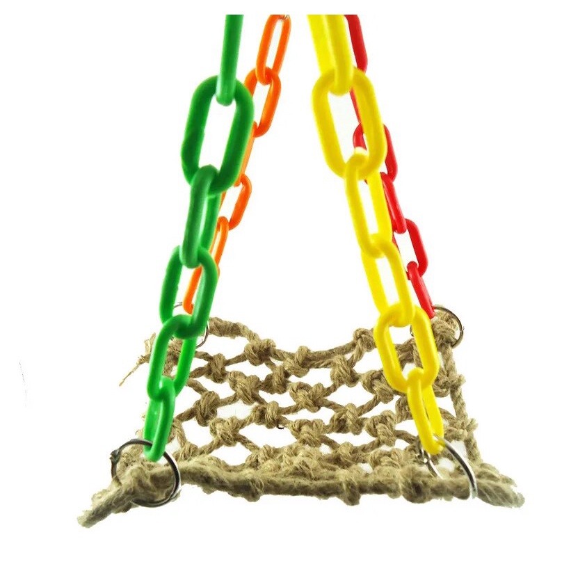 ≈Pet toys rope swing hammock net I☹E