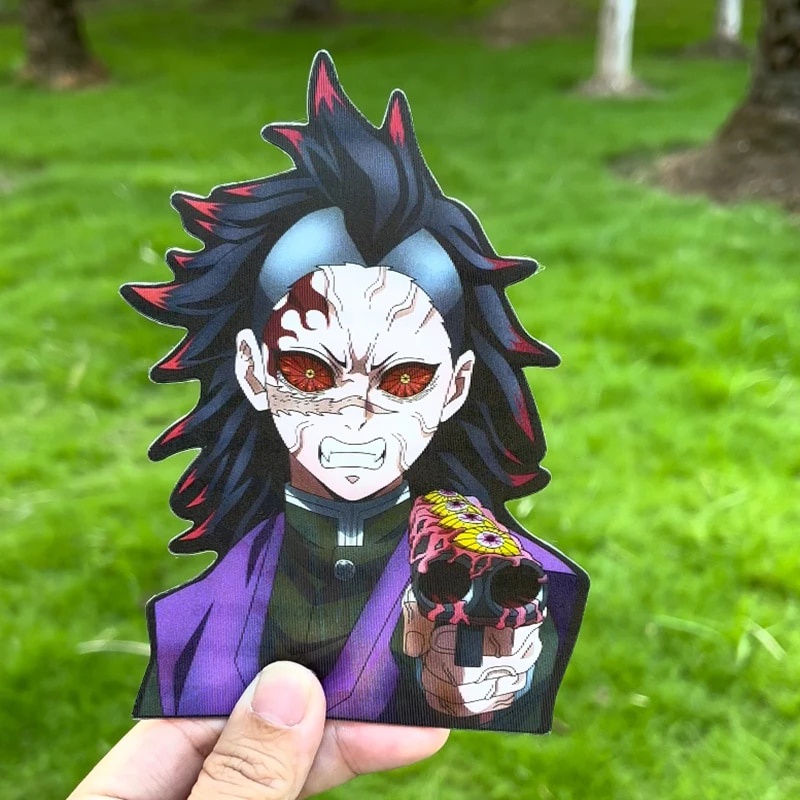 ☢New Design Demon Slayer Shinazugawa Genya Motion Sticker Anime ...