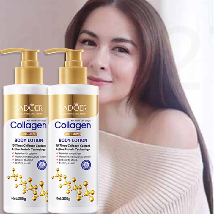 K706 Original 300ml Snail Collagen Body Lotion Moisturizing AntiAging