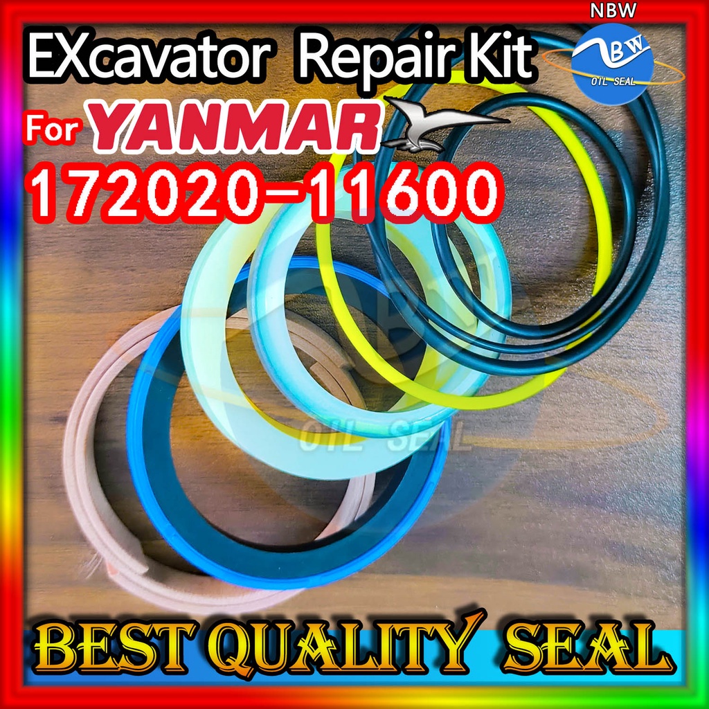 ☈For Yanmar 172020-11600 VIO70 VIO75A Boom Cylinder Joystick Engine O ...