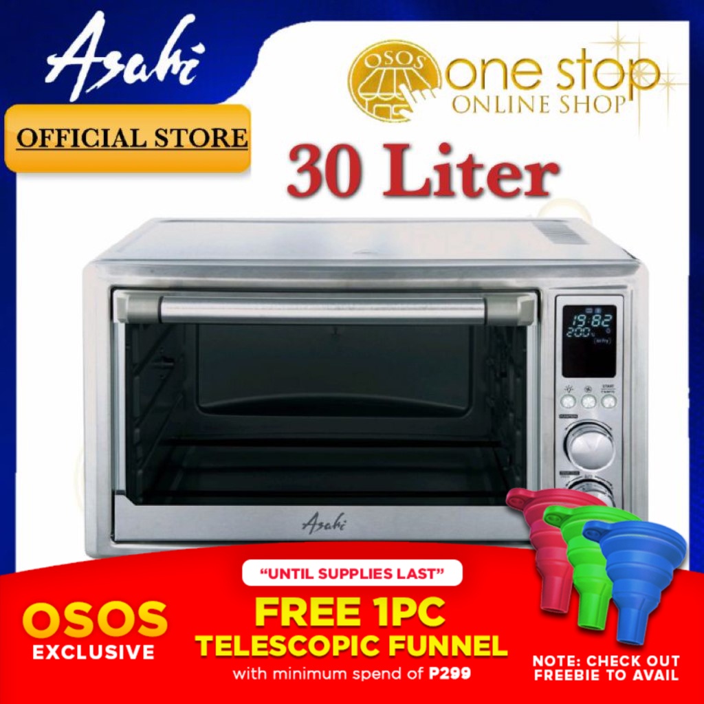 Asahi Original 30Liters Electric Air Fryer Convection Oven with