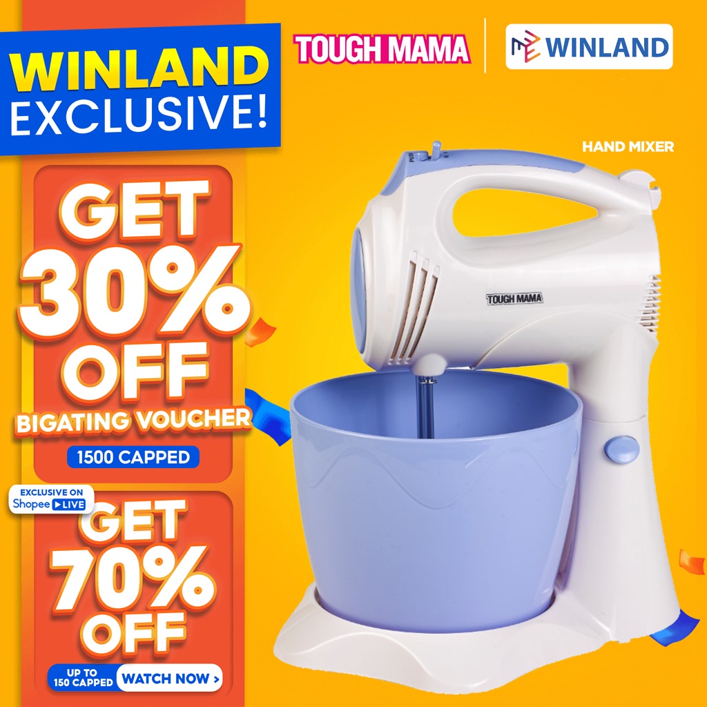 Tough Mama By Winland Modern Speed Stand Mixer Ntm M B Shopee