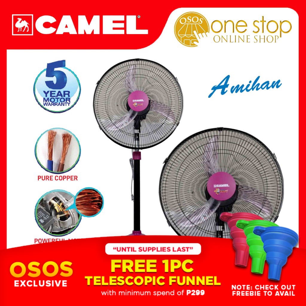 Camel deals electric fan