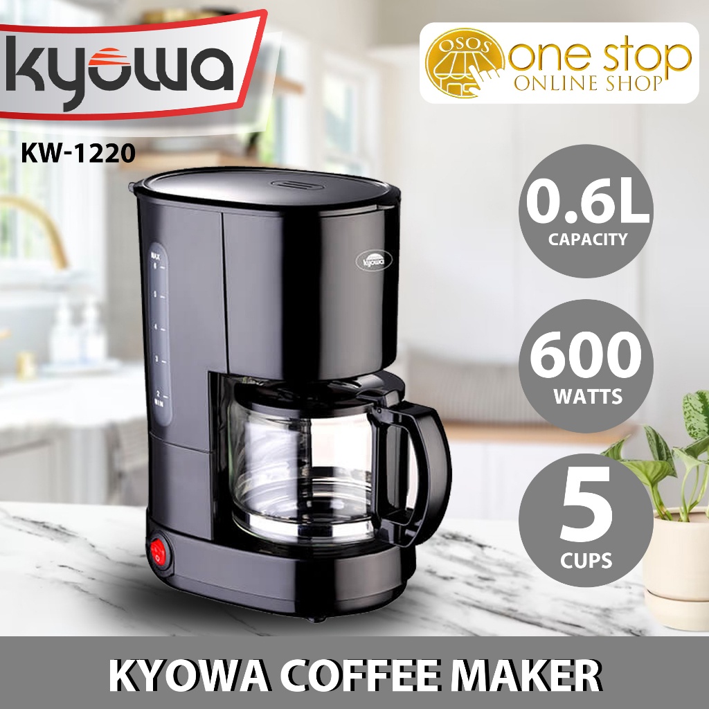 Kyowa Original Coffee Maker Coffee Machine 5 cups with AntiDrip