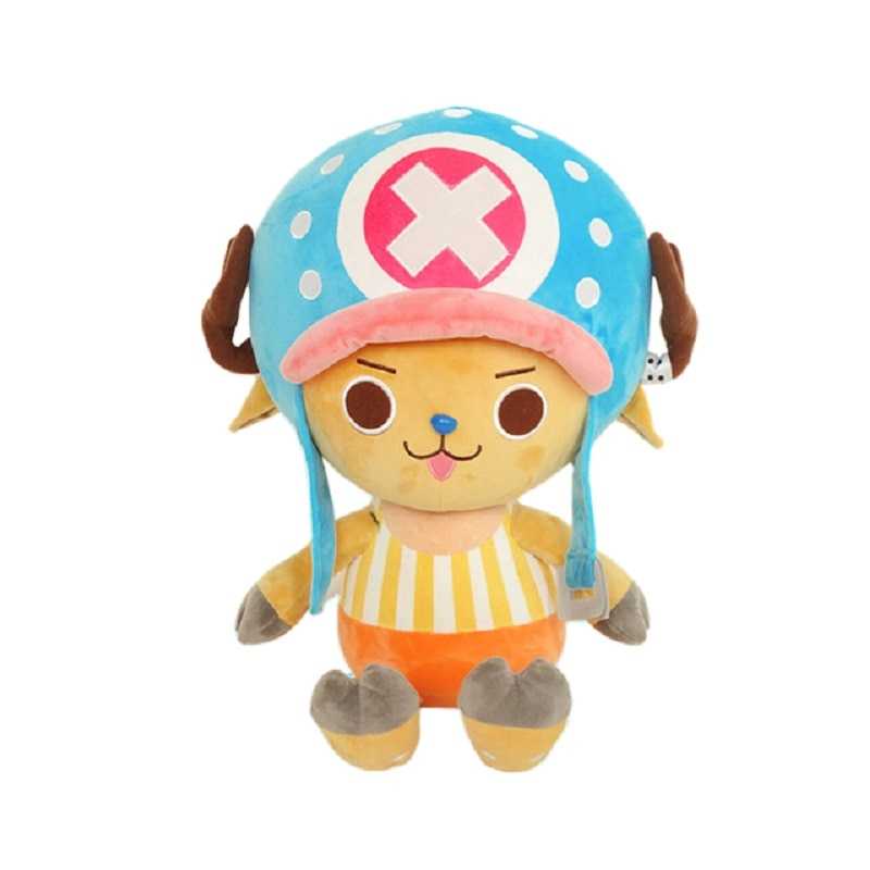 Original 1225Cm One Piece Anime Figure Zoro Luffy Chopper Plush Toys