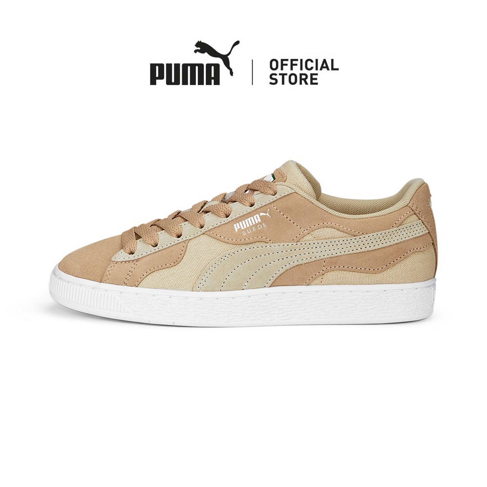 Puma beige suede on sale sneakers