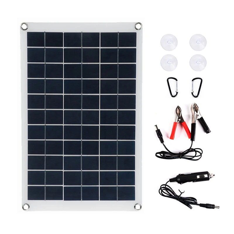 110V/220V Solar Panel System 20W Solar Panel 30A Controller 4000W ...