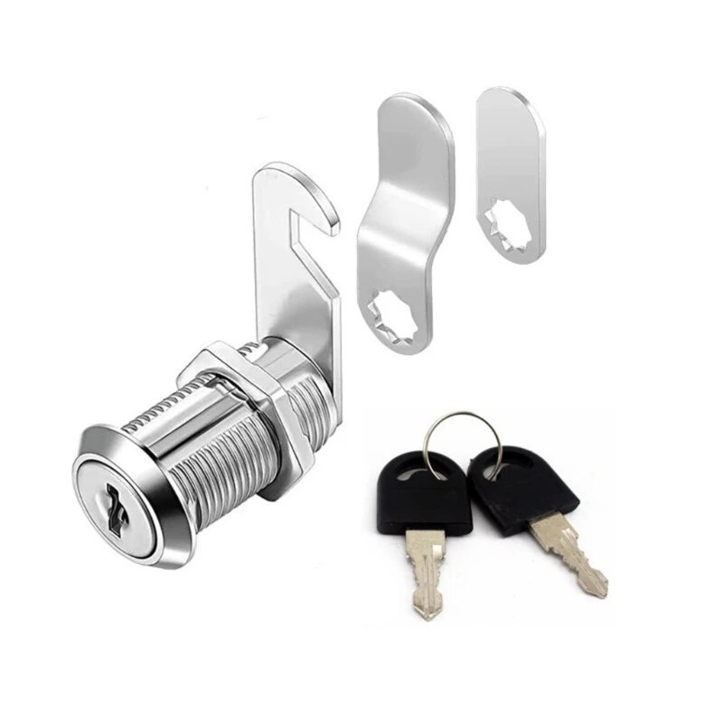♀Drawer Locks With 2 Keys Lock Lock For Office Desk Letter Box Cam Locks F19A ┲4