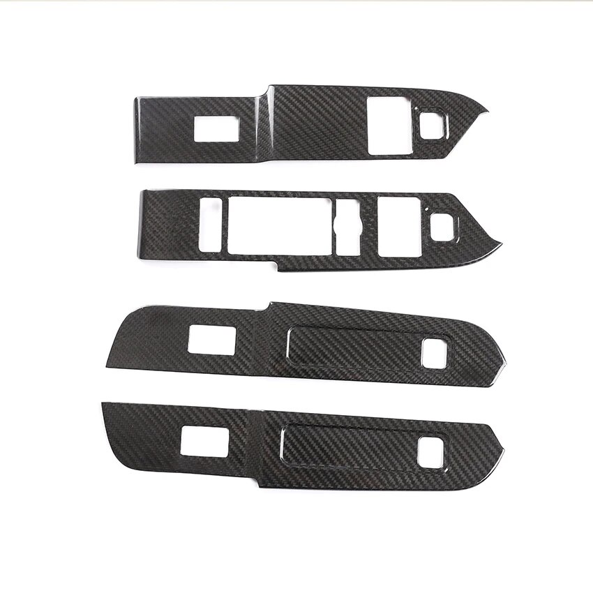 For Land Rover Defender 110 2020-2022 Real Carbon Fiber Car Glass Lift ...