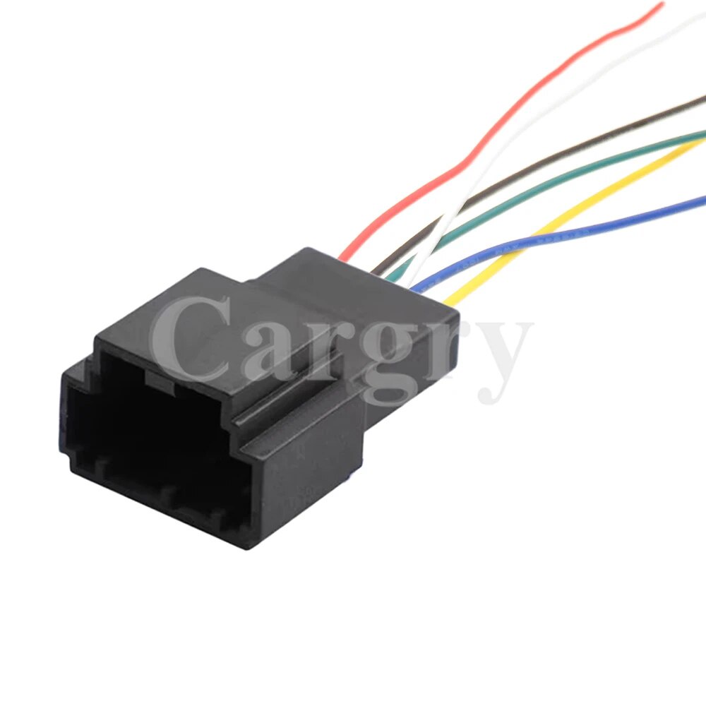 1 Set 6P 1456985-1 Car Wire Socket Male Plug Female Connector Plastic ...
