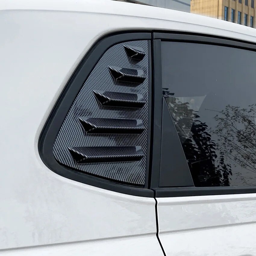 Rear Window Quarter Shutter Cover Trim Side Vent Louver Sticker ...