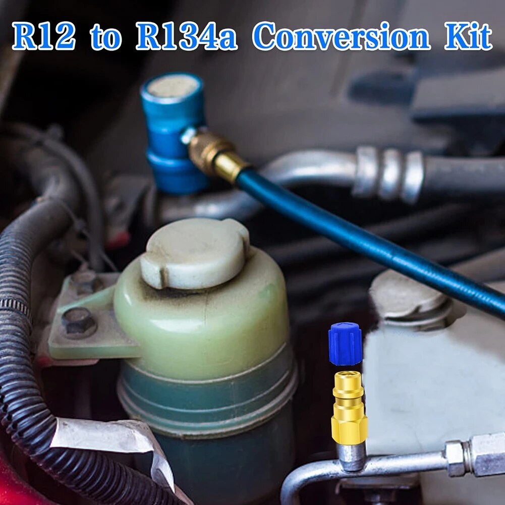 2pcs R12 to R134a Conversion Kit R12 to R134a Adapter Fittings ...