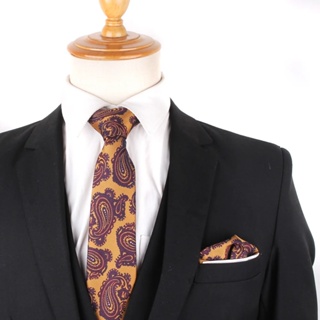 ★Paisley Neck Ties For Men Women Casual Floral Tie Suits Skinny Ties ...