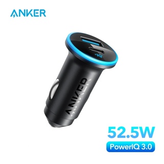 Anker USB C Car Charger 49.5W Powerdrive Speed+ 2 Adapter with One 30W PD  Port